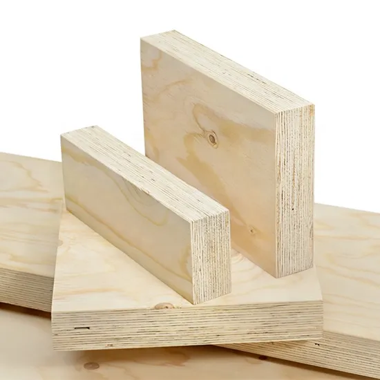 Furniture Grade 35mm 45mm 50mm 75mm Thick Birch Poplar Core LVL Framing Timber for Bed Plank