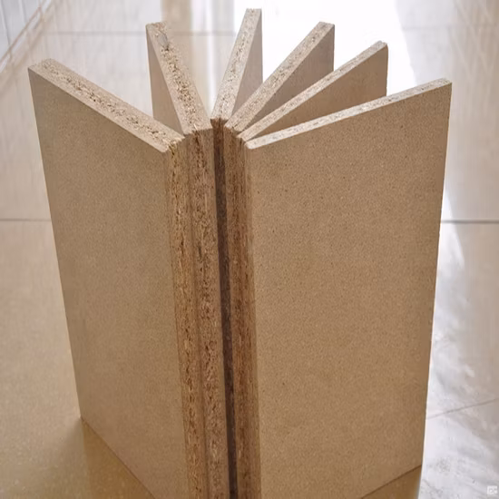 High Quality E0 Grade Melamine Particle Board for Furniture Material